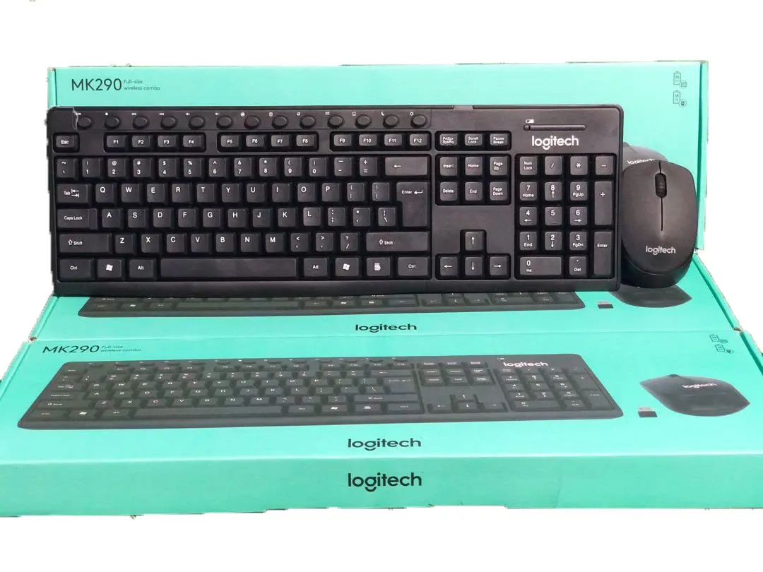 Logitech MK-290 Wireless Keyboard & Mouse [AR-EN]