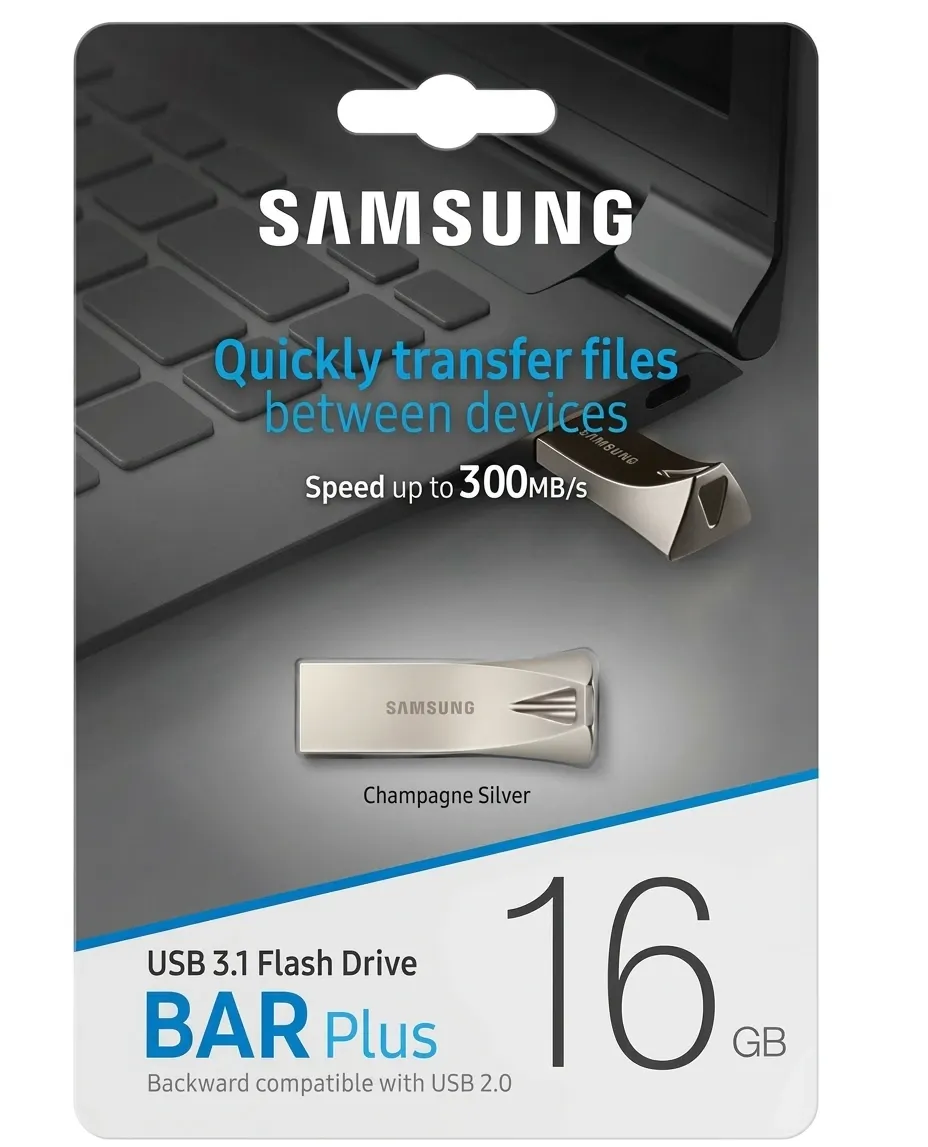 Samsung BAR Plus 16GB USB 2.0 Flash Drive